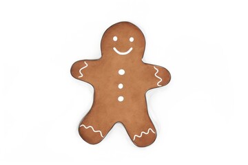 Gingerbread christmas cookie food.