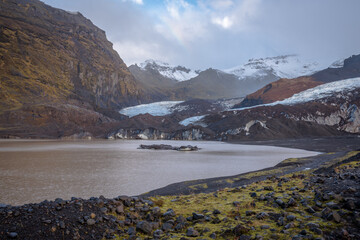 Views from the Skaftafell nature reserve in Iceland