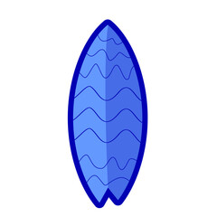 Surfing board illustration