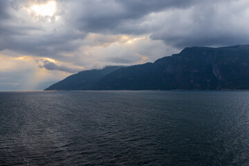 Vangsvatnet is a lake in the municipality of Voss in Vestland county, it is a charming town in the heart of the fjords and well known for its extreme sports and also known as the adrenaline capital  © KimWillems