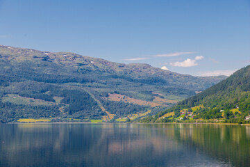 Vangsvatnet is a lake in the municipality of Voss in Vestland county, it is a charming town in the heart of the fjords and well known for its extreme sports and also known as the adrenaline capital 
