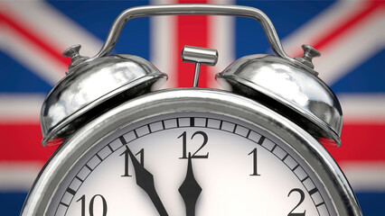 5 vor 12 für Großbritannien