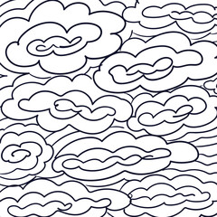 abstract hand draw doodle pattern set design 02
