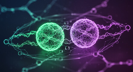 Abstract Quantum Entanglement for Decentralized Encryption