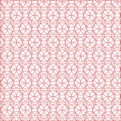 A pattern with circles and textured vector