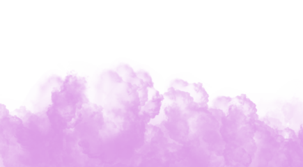 Ethereal purple smoke wisps against a dark background