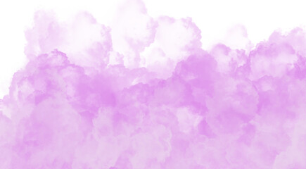 Obraz premium Abstract swirling purple and white smoke against a black background
