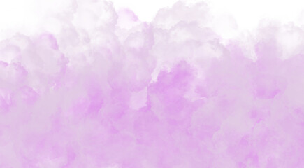 Fototapeta premium Ethereal purple smoke wisps against a dark background