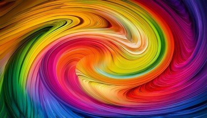 Abstract Twirling Pastell Colors As Background Wallpaper