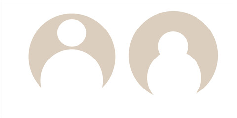 User profile icon vector. Avatar or person icon. Profile picture, portrait symbol. Default Avatar Profile Icon, Social Media User Vector. Blank profile silhouette. design eps 10.