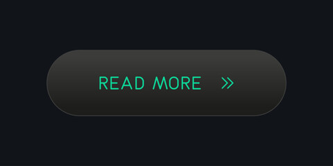 Modern green CTA button with shine, 