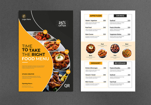 Food Menu Flyer