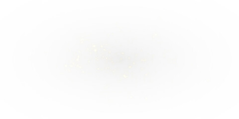 This stunning array of Golden Glittering Particles on a Transparent Background is ideal for Photo...