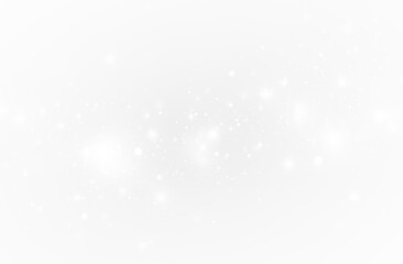 Abstract light sparkles texture PNG overlay for background design with transparent glowing particles