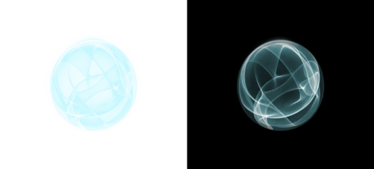 Sphere, orb, neon, futuristic, ai glowing digital PNG sphere. Futuristic PNG Overlay with transparent background for cyber, technology, science, code, abstract design.