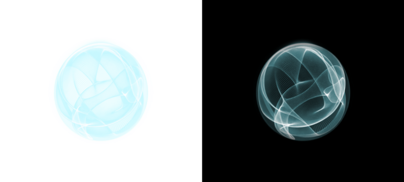 Sphere, orb, neon, futuristic, ai glowing digital PNG sphere. Futuristic PNG Overlay with transparent background for cyber, technology, science, code, abstract design.