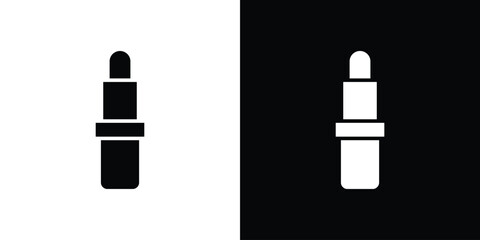 Lipstick icons set. vector icons designed in filled style