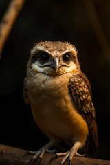 owl on branch