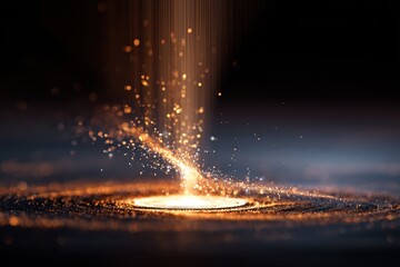 Intense Spark - A Focused Burst of Light and Energy.