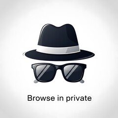 Private Browsing Mode Illustration.