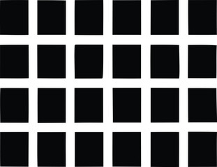 Geometric pattern grid with alternating black and white squares minimalist abstract design repeating motif