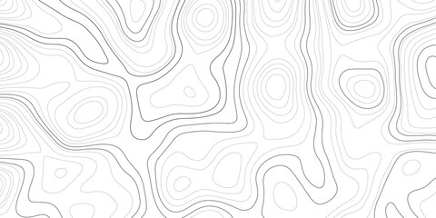 Topographic map pattern background vector. Abstract mountain terrain map background with abstract shape line texture.  geographic grid map vector illustration.