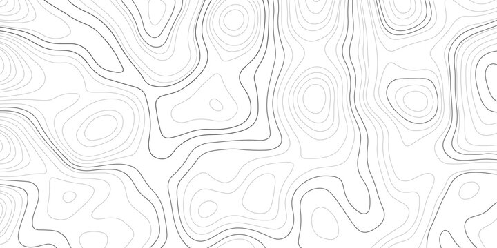 Topographic map pattern background vector. Abstract mountain terrain map background with abstract shape line texture.  geographic grid map vector illustration.