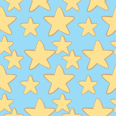 seamless pattern with stars