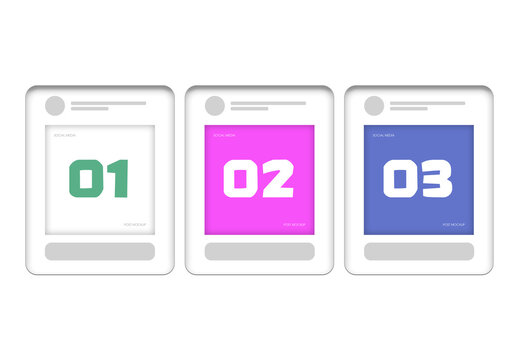 Social Media Post Mockup Template