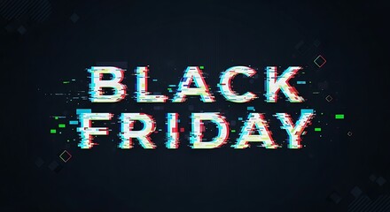 Black Friday Sale Promotion Graphic Design.