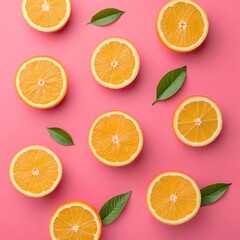 Fototapeta premium set of citrus fruits