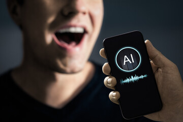 AI deepfake scam. Deep fake clone voice. Translate audio with phone app. Music or vocal generator. Pronunciation and language. News podcast bot. Digital sound recognition.