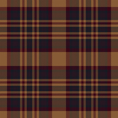 Checkered design for prints.Seamless  brown check pattern. Repeating patern plaid.  Repeated tartan fabric. Vector scottish fabriс. Ekose texture. Madras flannel. Checker line. Stripe gingham

