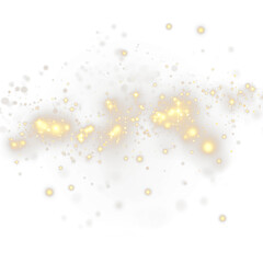 Discover the Elegant Glowing Dust Overlay for enhancing your festive Christmas celebrations PNG Transparent Photo