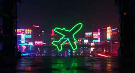 city lights in the night