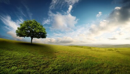 Obraz premium Tree On The Horizon