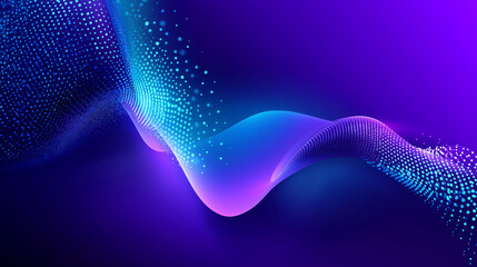 Abstract background with smooth purple and blue gradients, layered with wavy geometric textures, purple blue gradient abstract, wavy pattern texture, high-resolution design, soft a