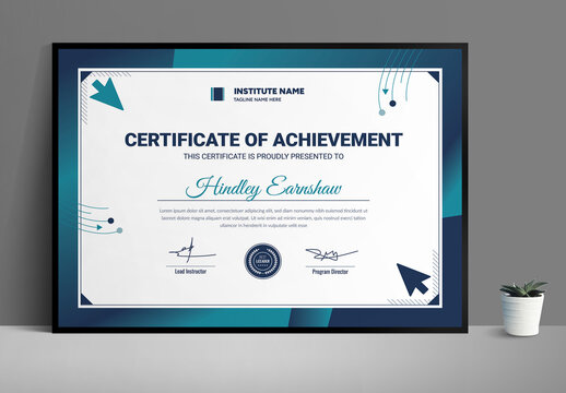 Certificate of Achievement