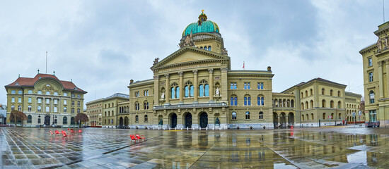 Panorama Bundeshaus The Government And