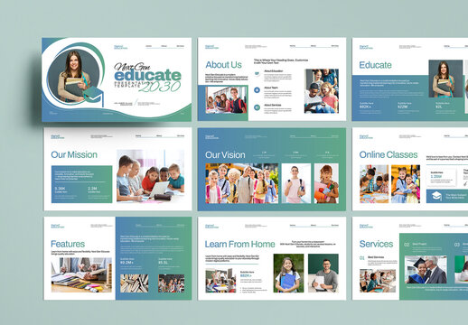 Next Gen Educate Presentation Template
