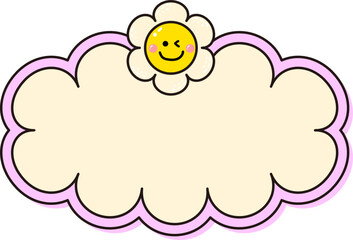 Cute Flower Text Box