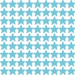 Cute Pastel Star Seamless Pattern