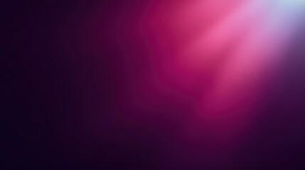 Obraz premium Abstract gradient background featuring dark purple transitioning to bright magenta/pink, with a subtle textured surface and soft light from the top right, blurred purple background