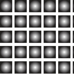 Dot Work Hand Drawn Stippled Square Stock Vector