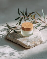 Sustainable Packaging Mockup Showcasing Nature-Inspired Design