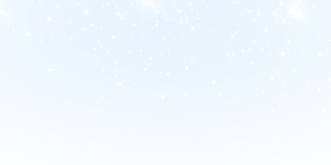 Fototapeta premium A beautiful sparkling snow PNG with a transparent overlay, ideal