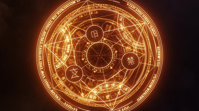 Transmutation Circle Magic Background