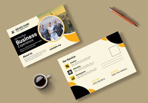 Creative Business Post Card Design Template