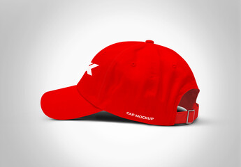 Editable Sports Cap Mockup Design
