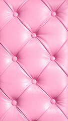 Obraz premium Pink quilted leather texture